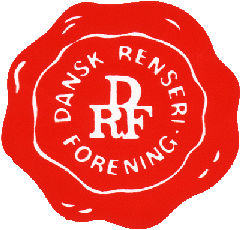 Dansk Renseri Forenings røde DRF Garanti-segl